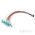 MPO-LC 24F OM4 0,9 mm HYDRA Cable